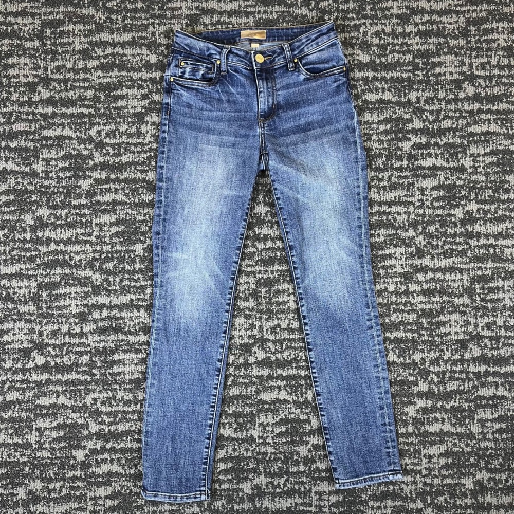 KUT from the Kloth Catherine Boyfriend‎ Jeans Womens 0 Blue Medium Wash Stretch